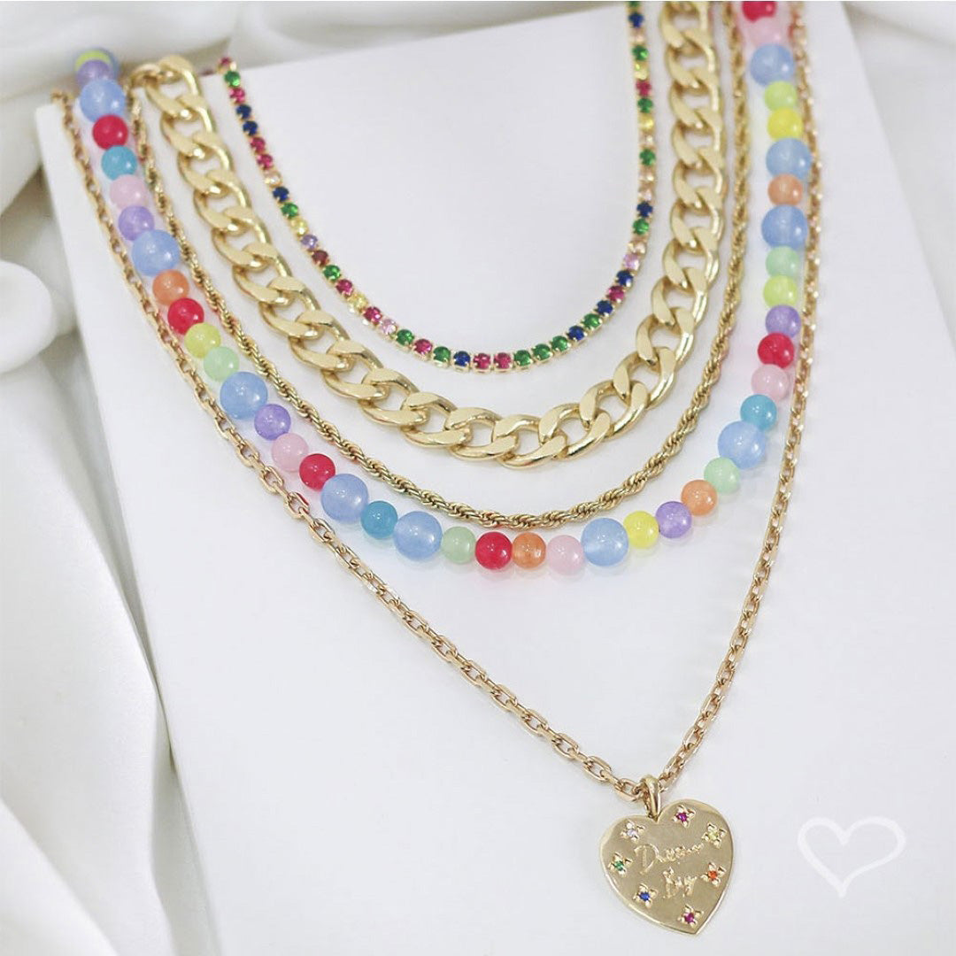 Choker Piuka Cami Elos Grumet Folheada a Ouro 18k