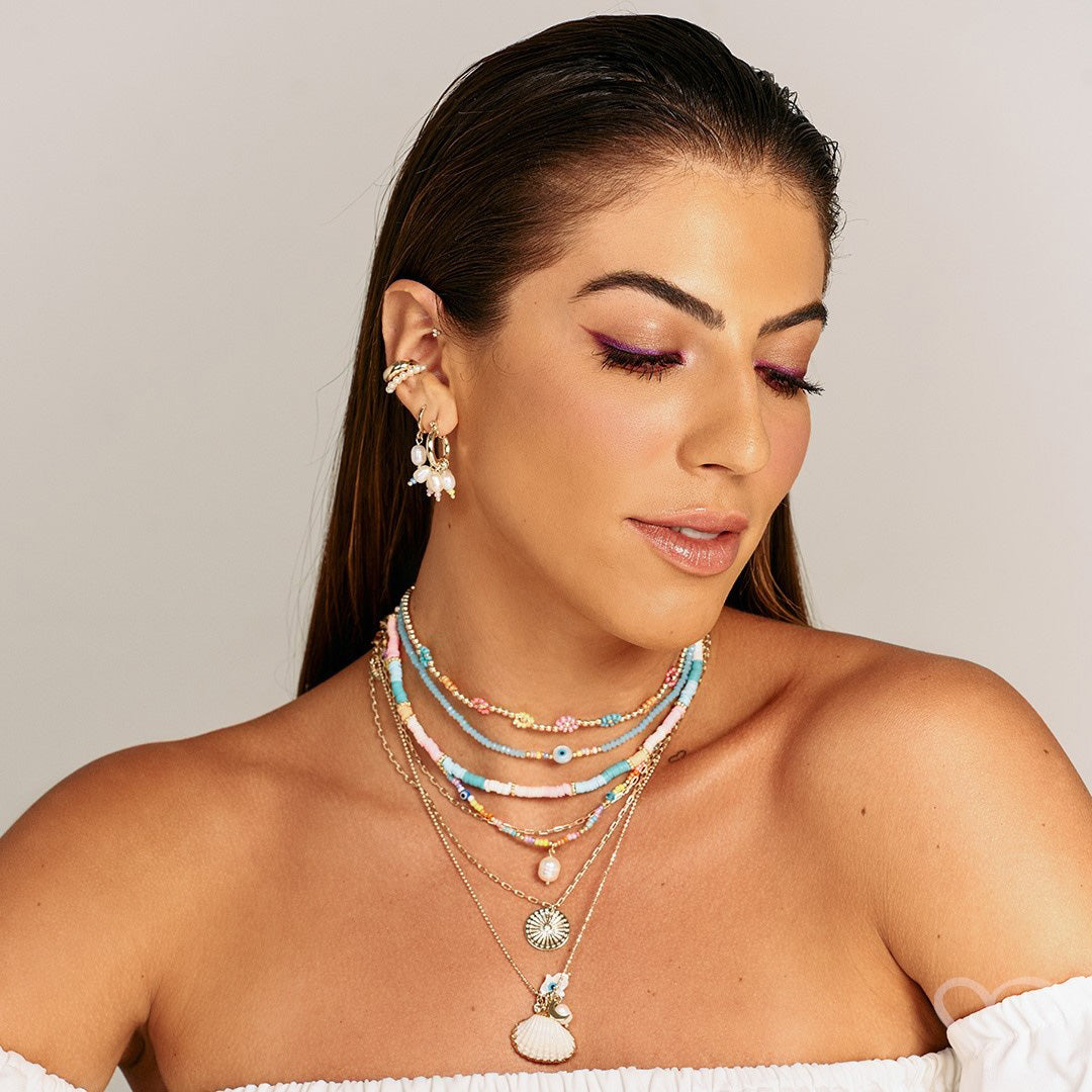 Piercing de Encaixe Piuka Zac Argola Lisa Folheado a Ouro 18k