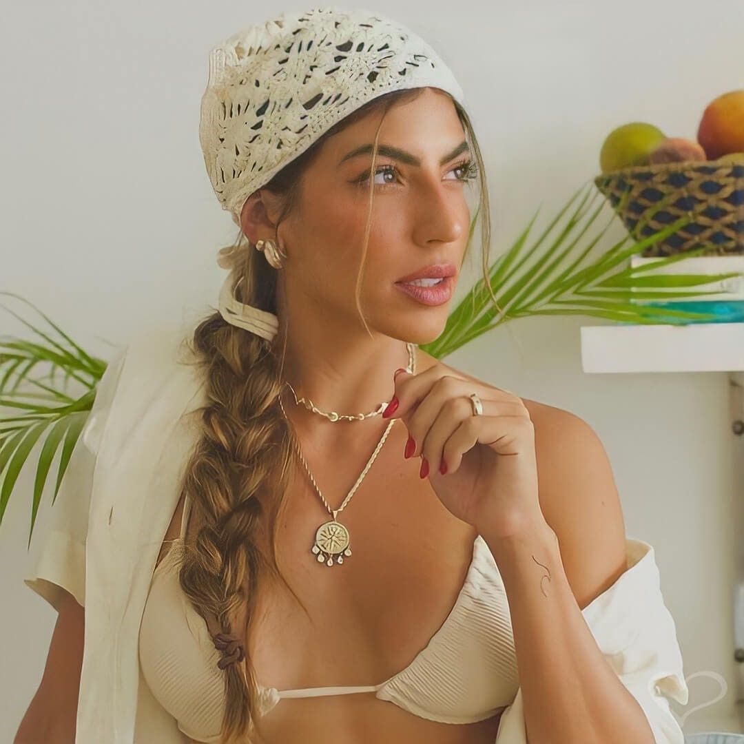 Brinco Argolinha Litti Lisa Folheado a Ouro 18k