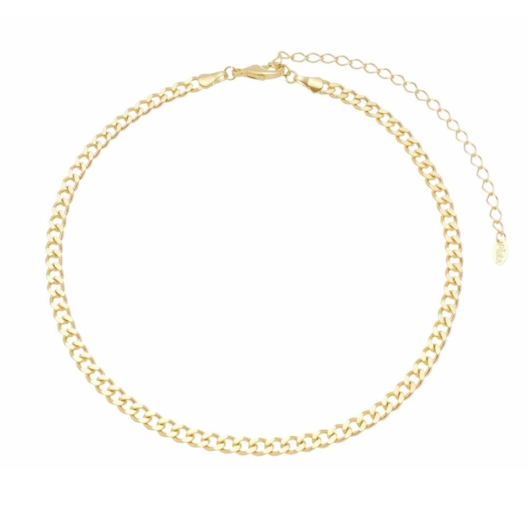 Choker Piuka Frida Elos Groumet Folheado a Ouro 18k