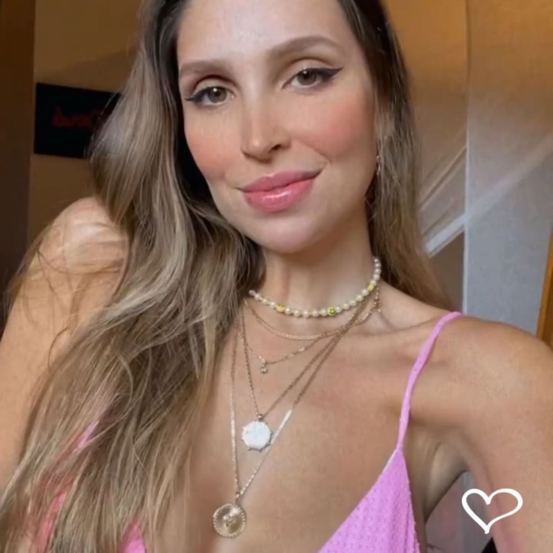 Colar de 2 Voltas Medalha Be You Zircônia Folheado a Ouro 18k