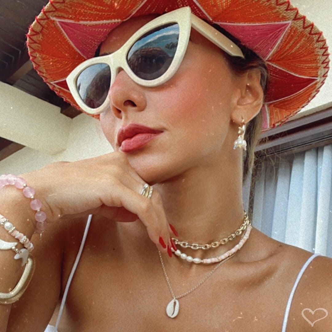 Pulseira Folheada a Ouro 18k Malha Metal Larga Fernanda