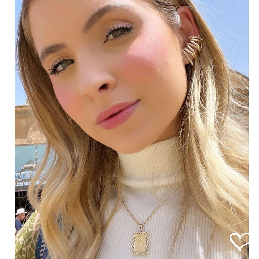 Brinco Ear Cuff Rafaela Pérolas Folheado a Ouro 18k