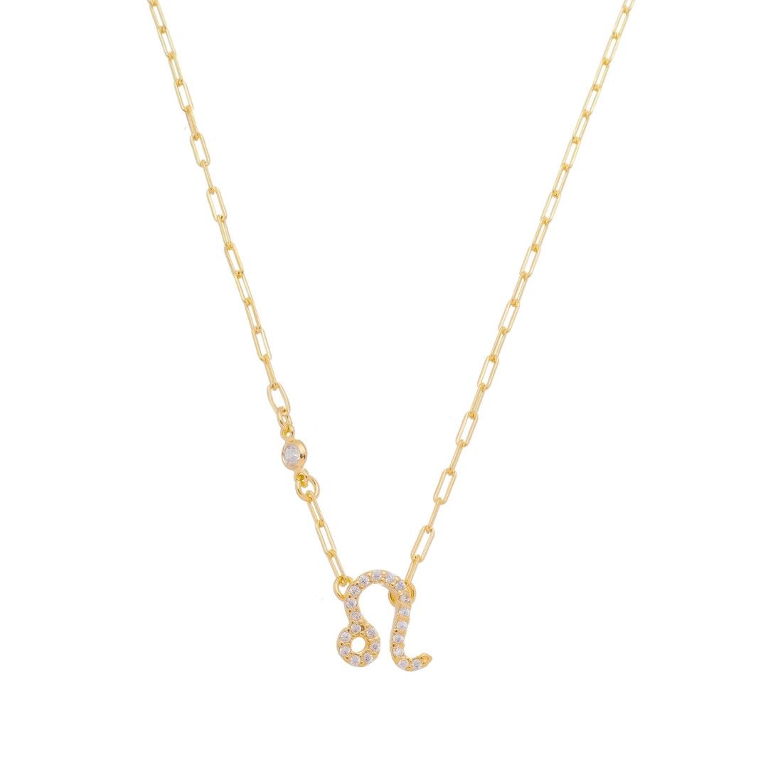 Colar de Signos Zircônias Folheado a Ouro 18k