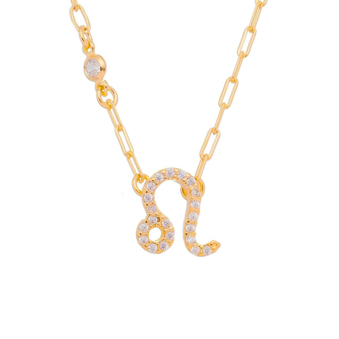 Colar de Signos Zircônias Folheado a Ouro 18k