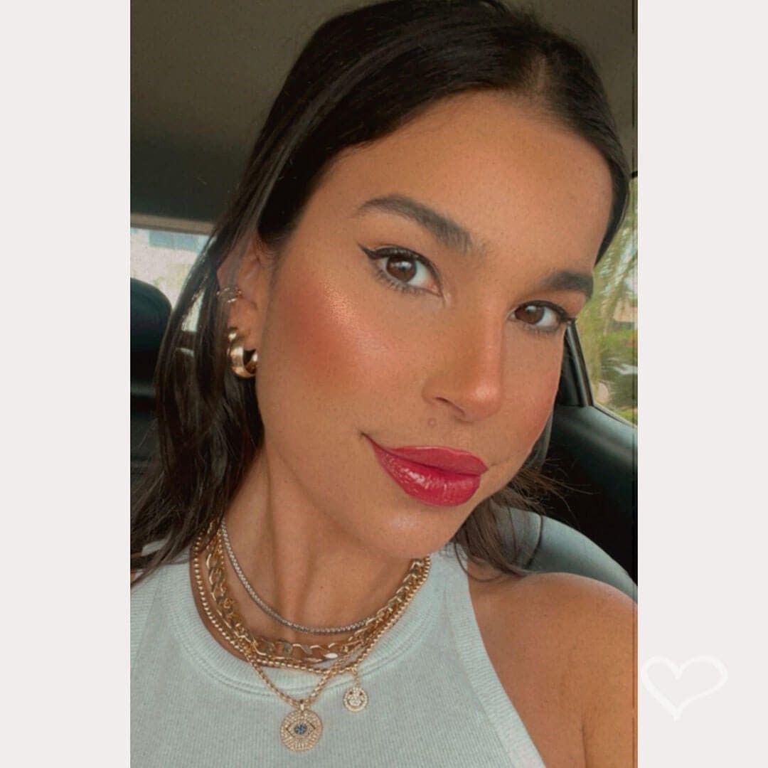 Colar Feminino Riviera Eugene 38 cm Zircônias Prata 925 Banhado em Ródio Branco