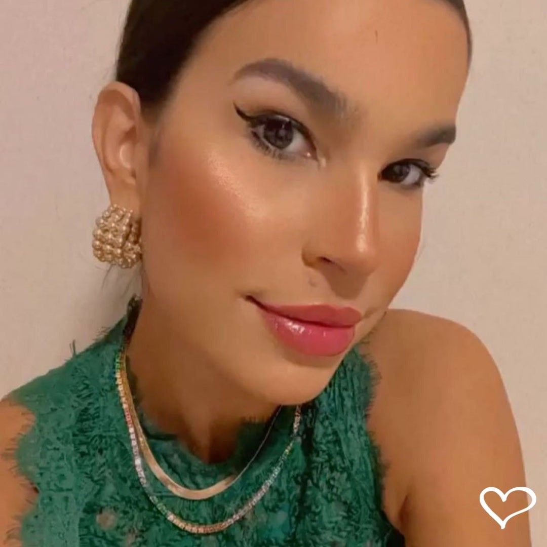 Colar Feminino Riviera Megan Zircônias Coloridas Folheada a Ouro 18k