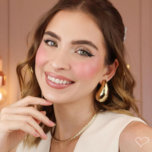 Choker Metal Torcido Folheada a Ouro 18k Liza