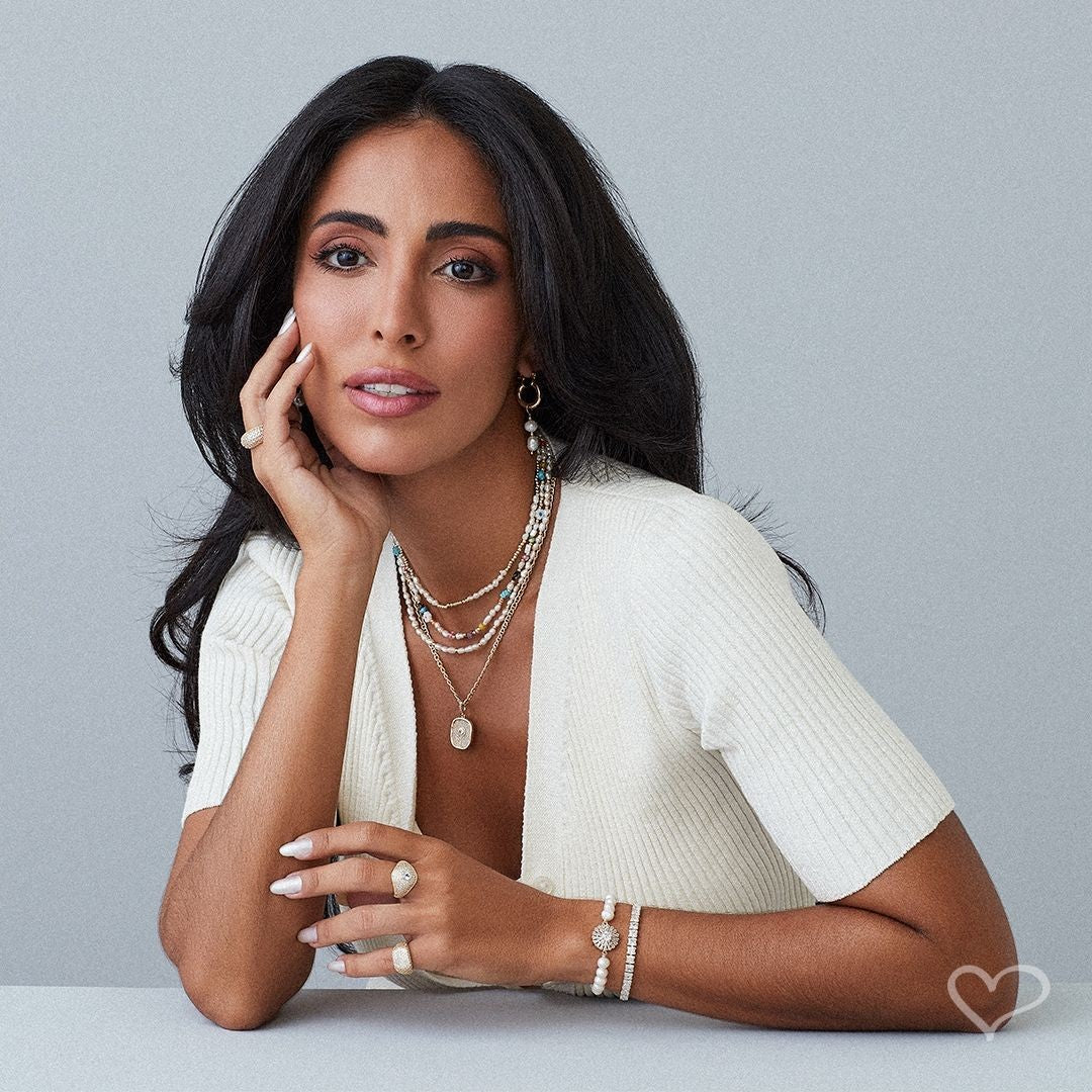 Anel Vintage Talita Zircônias Folheado a Ouro 18k