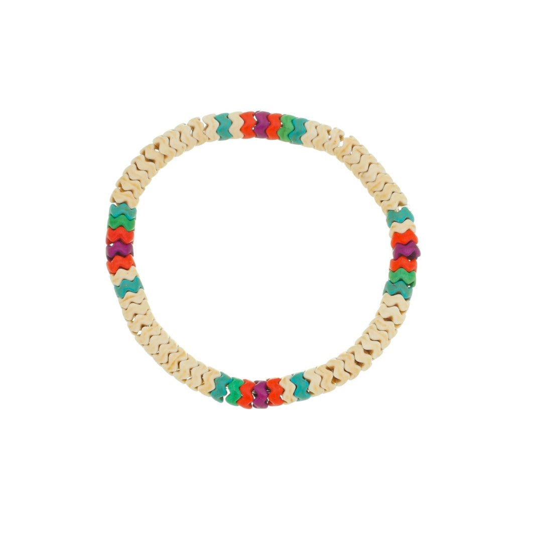 Pulseira Liza Resina Off White