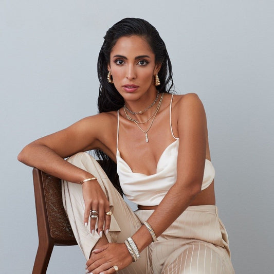 Colar Curto Júlia Mini Elos Folheado a Ouro 18k