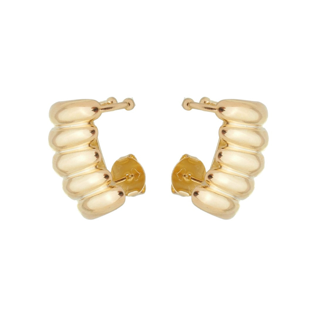 Brinco Ear Cuff Lara Folheado a Ouro 18k