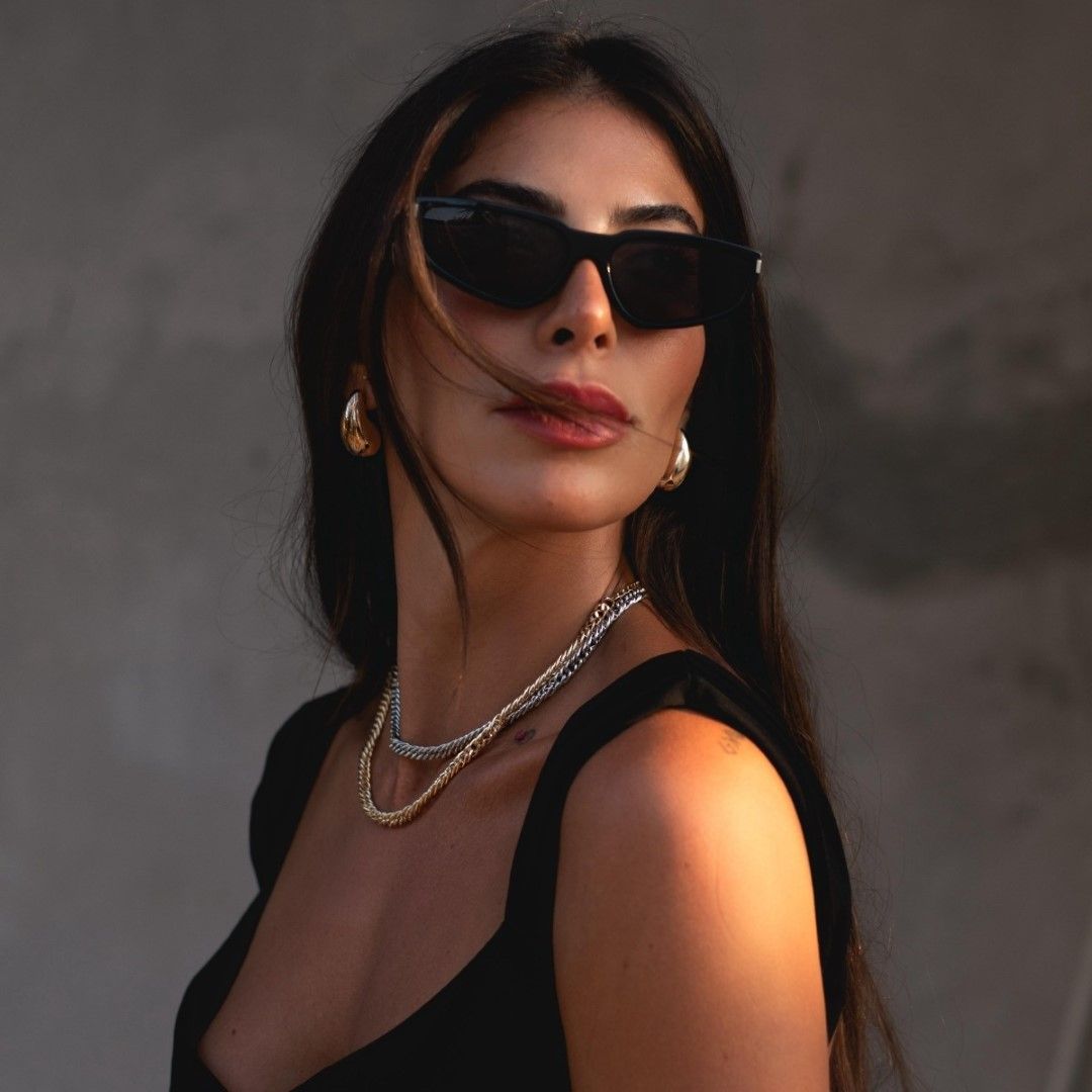 Brinco Hailey Gota Pequena Folheado a Ouro 18k Piuka