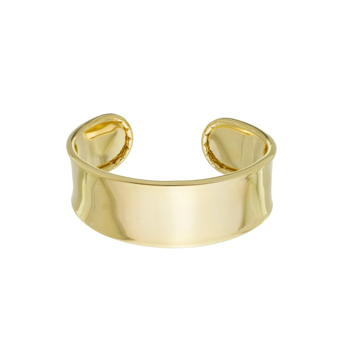 Bracelete Largo Maya Folheado a Ouro 18k