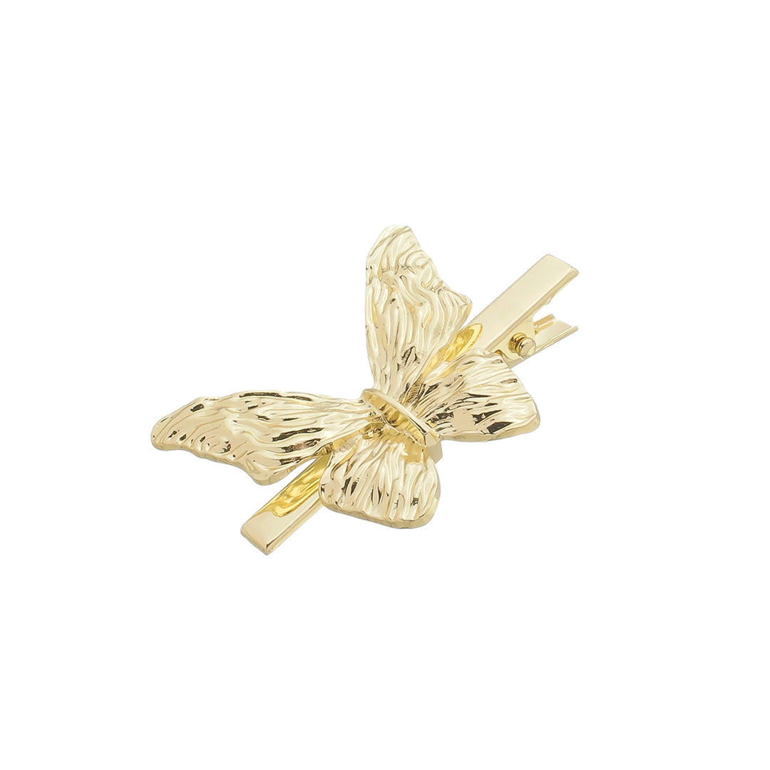 Bico de Pato Vintage Borboleta Dourado