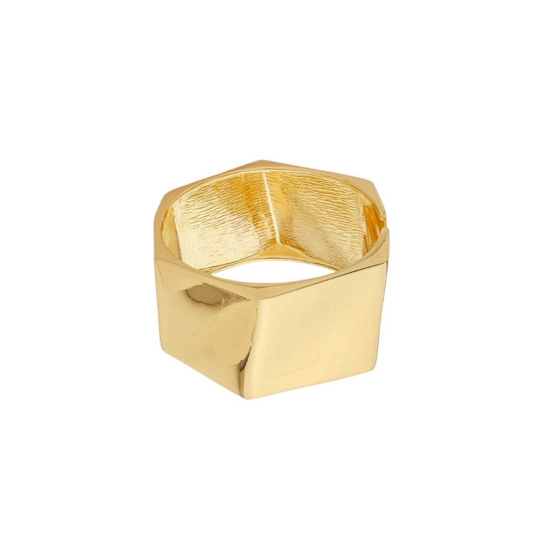 Bracelete Geométrico Malu Dourado