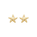 Brinco Fiorella Estrela do Mar Folheado a Ouro 18k