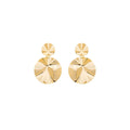 Brinco Matelado Alessandra Folheado a Ouro 18k
