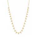 Colar Liz Ponto de Luz Zircônias Folheado a Ouro 18k