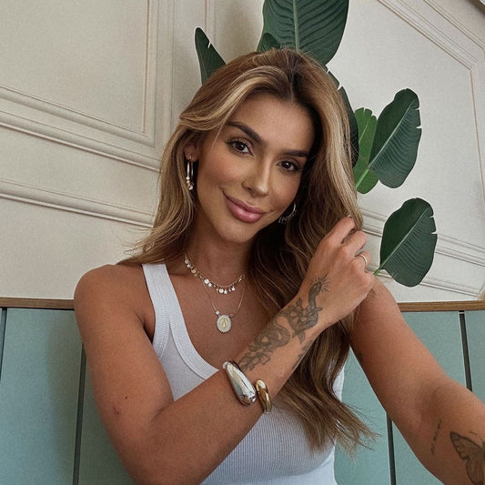 Gabi Alves - Brinco Yasmin e Choker Soul