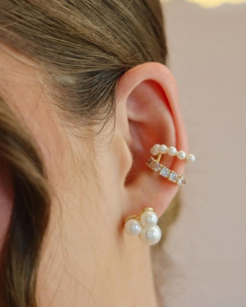 Fe Tumas - Colar Lia e Choker de Pérolas Lara