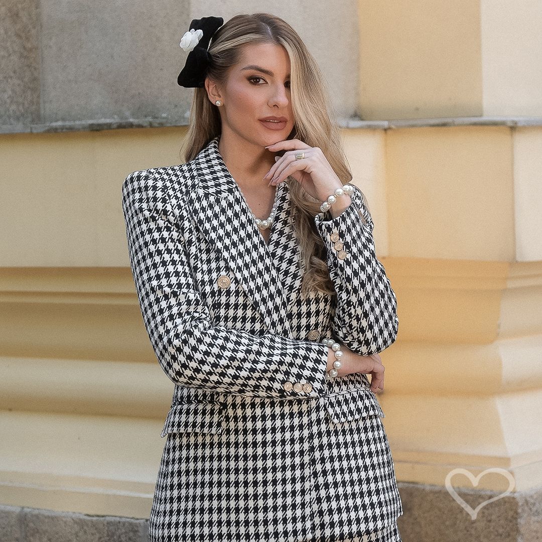 Mix Nat Mosca - Laço Duplo Leticia e Colar Pérolas Catherine