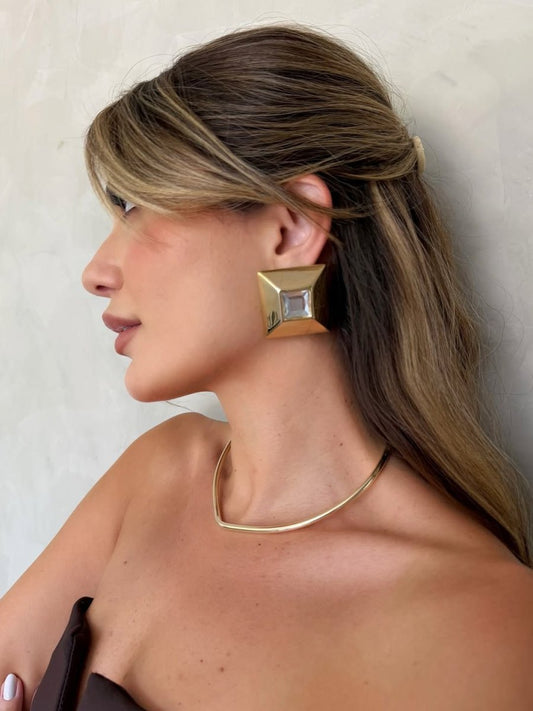 Ari Cânovas - Brinco Iris & Choker Ava - Piuka