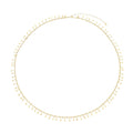 Belly Chain de Gotinhas Sofia Zircônias Folheado a Ouro 18k - Piuka
