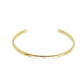 Bracelete Mariana Liso Zircônias Folheado a Ouro 18k Piuka - Piuka