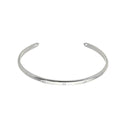 Bracelete Mariana Liso Zircônias Folheado em Ródio Branco Piuka - Piuka