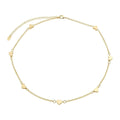Choker Anne Coração Folheada a Ouro 18k - Piuka
