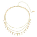 Choker Piuka 3 Voltas Malu Zircônias Folheada a Ouro 18k - Piuka