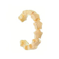 Piercing Piuka Pressão Lili Elos Estrelas Folheado Ouro 18k - Piuka