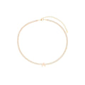Pulseira Riviera Personalizada Inical Folheada a Ouro 18k - Piuka