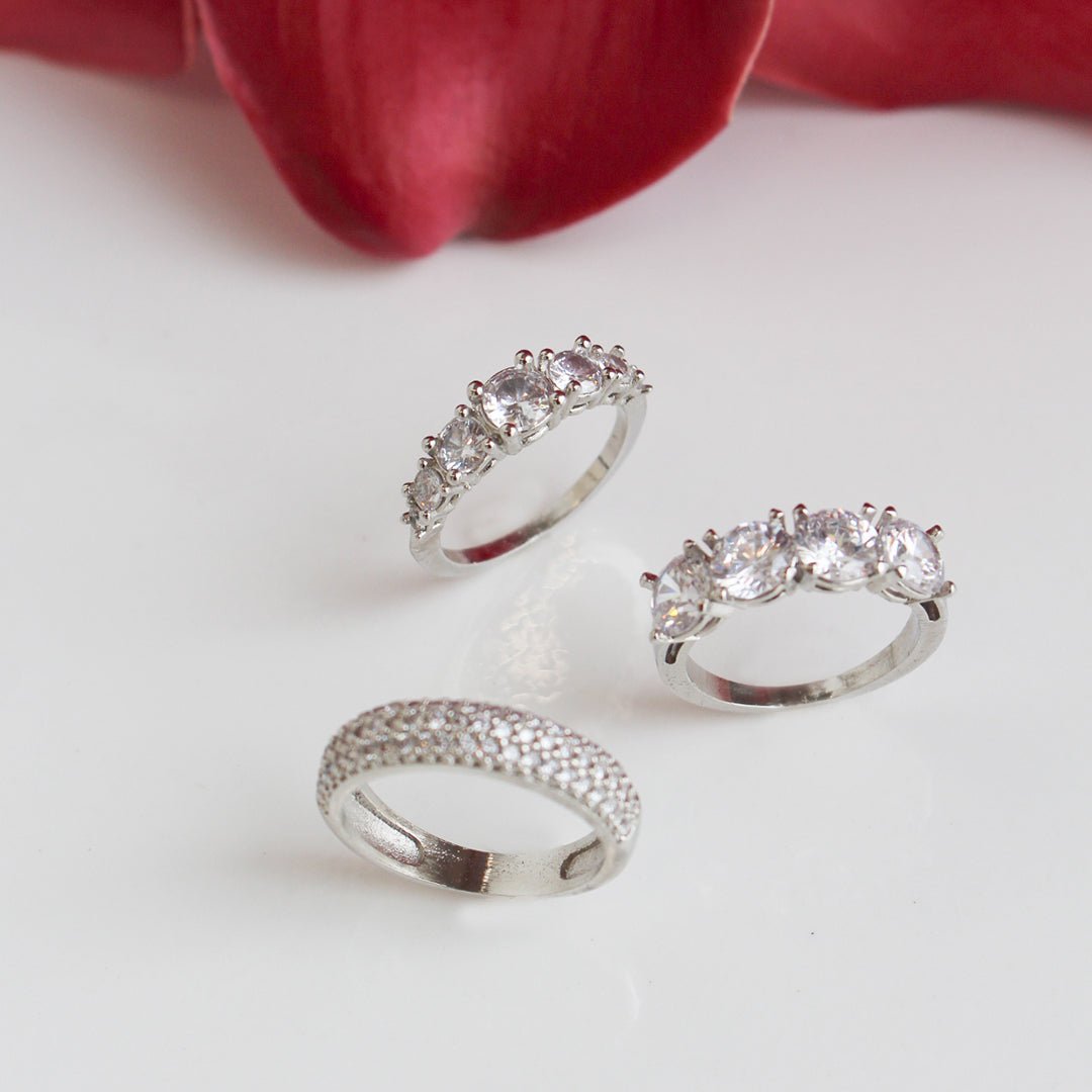 ANÉIS RÓDIO BRANCO - Piuka