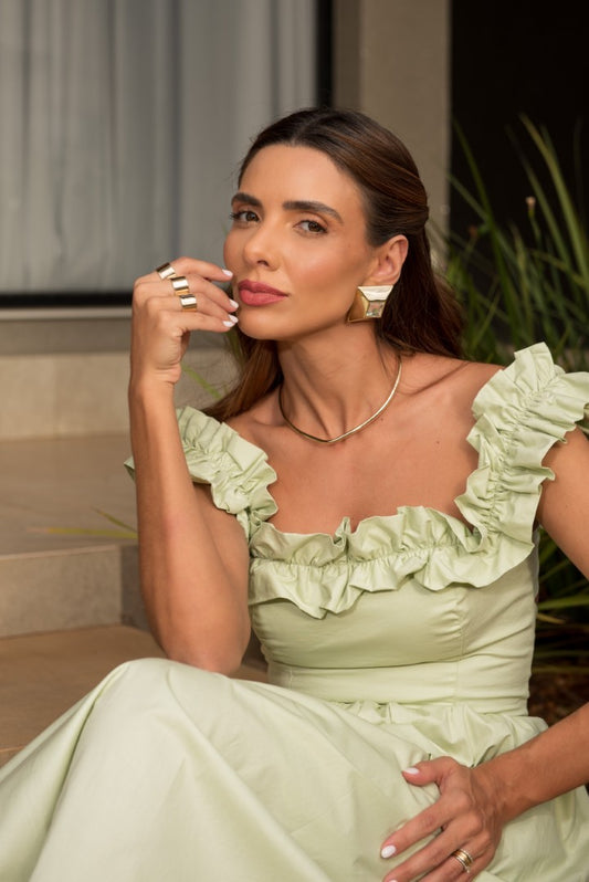 Ingrid Giovinazzo - Brinco Iris & Gargantilha Ava