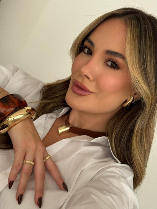 Thais Aguiar - Colar Skye & Brinco Giorgia