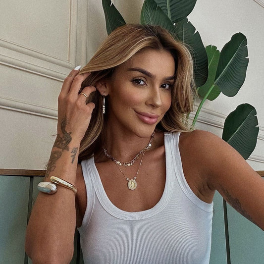 Gabi Alves - Brinco Yasmin e Choker Soul