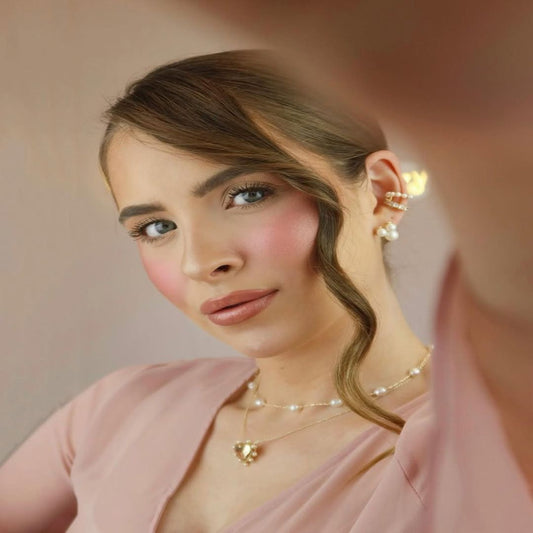 Fe Tumas - Colar Lia e Choker de Pérolas Lara