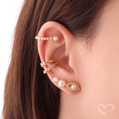 Piercing Piuka Pressão Lili Elos Estrelas Folheado Ouro 18k