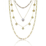 Mix de Colares Thassia Folheado a Ouro 18k
