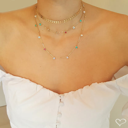 Choker Folheado a Ouro 18k Kylie
