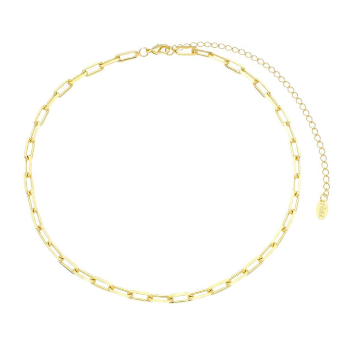 Choker Piuka Miley Folheada a Ouro 18k