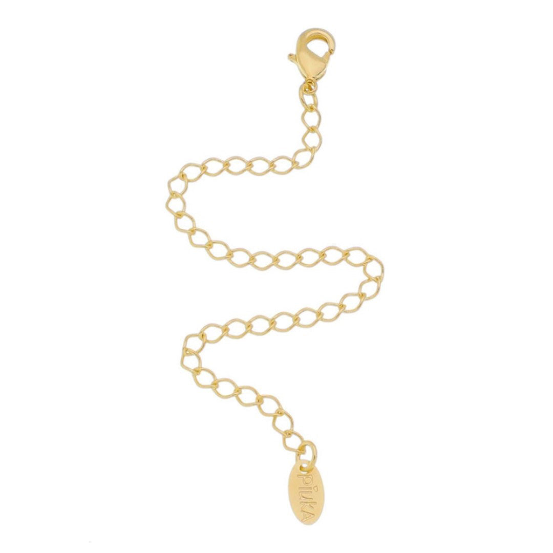 Extensor de Corrente Piuka Folheado a Ouro 18k