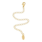 Extensor de Corrente Piuka Folheado a Ouro 18k