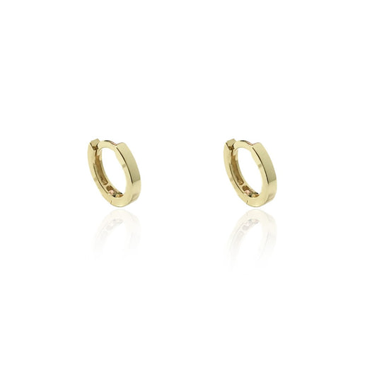 Brinco Piuka Argola Ju P Folheado a Ouro 18k