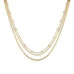 Choker Piuka Ross 3 Voltas Folheada a Ouro 18k