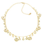 Choker Piuka Mel Zircônia Folheado a Ouro 18k