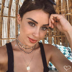 Colar Piuka Girl Power Folheado a Ouro 18k