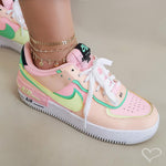 Tornozeleira Piuka Kylie Folhinhas Folheada a Ouro 18k